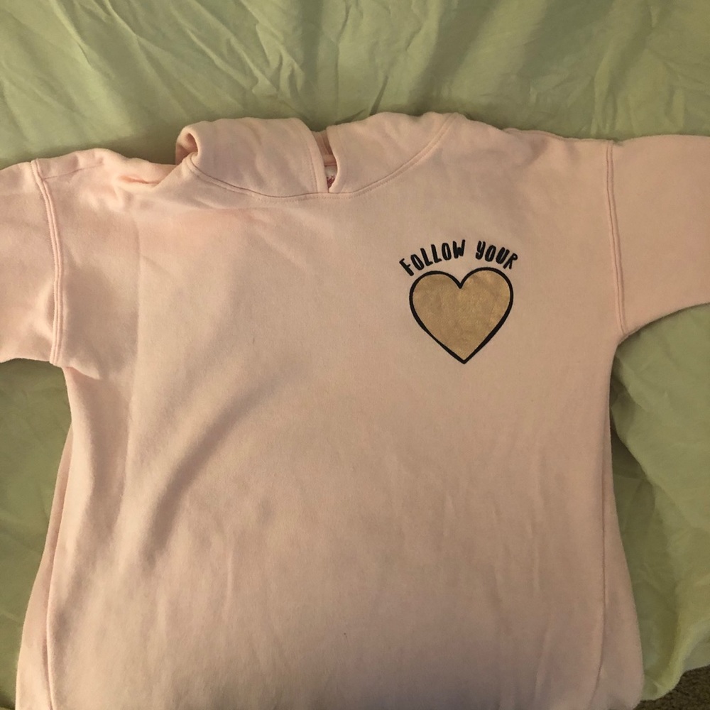 justice sweatshirt, worn once